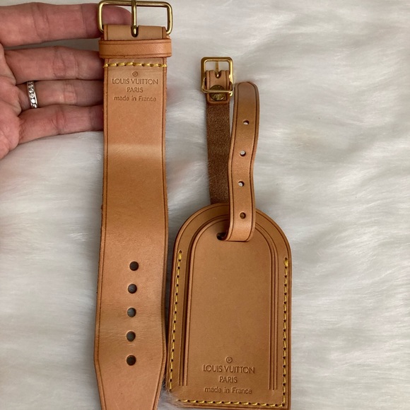 Authentic Louis Vuitton EUC Luggage Tag - Picture 5 of 7